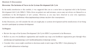 Module 5 Discussion