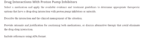 Drug Interactions With Proton Pump Inhibitors