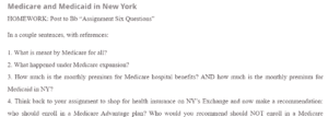 Medicare and Medicaid in New York