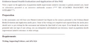 Evidence-based Health Evaluation and Application of the PHII