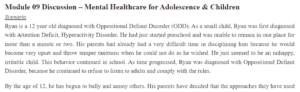 Mental Healthcare for Adolescents & Children